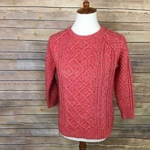 Loft Chunky Cable Knit Sweater